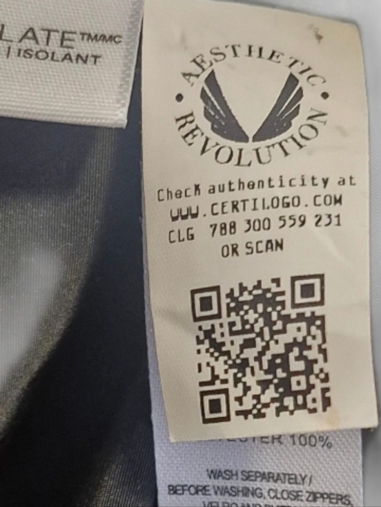 ASRV Black Quilted Bomber Jacket - Picture 4 of 8